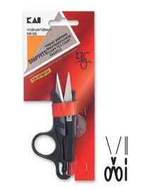 KAI Cut 5120 Professional Thread Trimmer Scissors Straight Blade 12cm